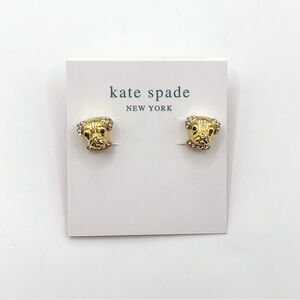 KS128-Kate Spade pug earrings